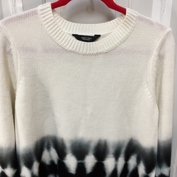 Simply Vera Tie Dye Pullover Long Sleeve Sweater - Picture 7 of 16